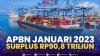 APBN Januari 2023 Surplus Rp90,8 Triliun