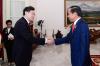 Jokowi Bertemu Menlu China di Istana Negara (FOTO: MNC Media)