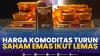 Harga Komoditas Turun, Saham Emas Ikut Lemas. (Sumber : IDXChannel)