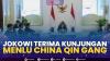Jokowi Terima Kunjungan Menlu China Qin Gang,(Sumber: IDX CHANNEL)