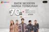 Beli Batik Arjuna Weda di AladinMall Dapat Diskon 70 Persen dan Gratis Ongkir. (Foto: MNC Media).