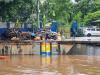 Perhatian, Pintu Air Manggarai Kini Berstatus Waspada. (Foto: Belanita Puspita/MPI)