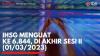 IHSG Menguat ke 6.844, di Akhir Sesi II (01/03/2023),(Sumber: IDX CHANNEL)