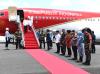 Tiba di Bandung, Jokowi akan Resmikan Sejumlah Infrastruktur. (Foto: MNC Media)