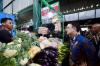 Blusukan ke Pasar di Sumsel, Wamendag: Beberapa Harga Pangan Alami Fluktuasi. (Foto: MNC Media)