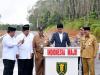 Jokowi Resmikan Proyek Jalan Rp104 Miliar di Kalsel untuk Dongkrak Pertumbuhan Ekonomi. (Foto: Biro Pers Setpres)