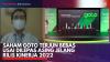 Saham GOTO Terjun Bebas Usai Dilepas Asing Jelang Rilis Kinerja 2022. (Sumber : IDXChannel)