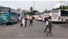 Minim Pemudik Curi Start, Aktivitas Terminal Tanjung Priok Sepi. (Foto: Yohanes Tohap/MPI)