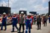 Usai Bertemu Pertamina, Kapolda Riau Jelaskan Penyebab Ledakan Kilang Dumai. (Foto: Nanda/MNC Media)