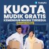 Kuota Mudik Gratis Kemenhub Masih Tersedia, Buruan Daftar