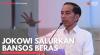 Jokowi Salurkan Bansos Beras. (Sumber : IDXChannel)