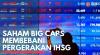 Saham Big Caps Membebani Pergerakan IHSG. (Sumber : IDXChannel)