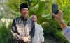 Momen Jokowi Video Call Ma'ruf Amin, Ucapkan Selamat Idul Fitri. (Foto Setpres)
