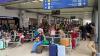 Stasiun Pasar Senen Masih Dipenuhi Pemudik pada Hari Kedua Lebaran. (Foto: Riyan/MNC Media)