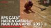BPS Catat Harga Gabah Naik pada April 2023. (Sumber : IDXChannel)