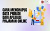 Simak Cara Menghapus Data Pribadi dari Aplikasi Pinjaman Online
