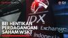 BEI Hentikan Perdagangan Saham WSKT. (Sumber : IDXChannel)