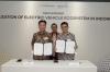 BBKP dan INDY Teken Kerja Sama Pendanaan Ekosistem Kendaraan Listrik. (Foto: MNC Media)