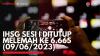 IHSG Sesi I Ditutup Melemah ke 6.665 (09/06/2023). (Sumber : IDXChannel)