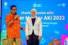 Dukung Putri Ariani, Sandiaga Optimistis Banyak Talenta untuk Wujudkan Indonesia Emas. (Foto: MNC Media)