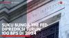 Suku Bunga The Fed Diprediksi Turun 100 BPS di 2024. (Sumber : IDXChannel)