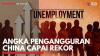 Angka Pengangguran China Capai Rekor. (Sumber : IDXChannel)