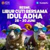 Resmi, Libur Cuti Bersama Idul Adha 28 - 30 Juni