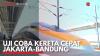 Uji Coba Kereta Cepat Jakarta-Bandung. (Sumber : IDXChannel)