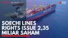 Soechi Lines Rights Issue 2,35 Miliar Saham. (Sumber : IDXChannel)
