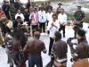 Jokowi Tekankan Pentingnya Konektivitas untuk Dongkrak Ekonomi usai Resmikan Bandara Ewer. (Foto: MNC Media)