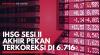 IHSG Sesi II Akhir Pekan Terkoreksi di 6.716. (Sumber : IDXChannel)