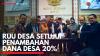RUU Desa Setujui Penambahan Dana Desa 20%. (Sumber : IDXChannel)