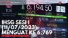 IHSG Sesi I (11/07/2023) Menguat ke 6.769. (Sumber : IDXChannel)