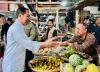 Tinjau Pasar Tanjungsari, Jokowi: Harga Stabil Suplai Mencukupi. (Foto: MNC Media)