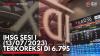 IHSG Sesi I (13/07/2023) Terkoreksi di 6.795. (Sumber : IDXChannel)