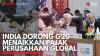 India Dorong G20 Menaikkan Pajak Perusahaan Global. (Sumber : IDXChannel)