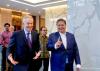 Bertemu Tony Blair, Airlangga Bahas PSN hingga Investasi IKN. (Foto: MNC Media)