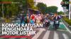 Konvoi Ratusan Pengendara Motor Listrik,(Sumber: IDX CHANNEL)
