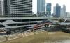 WSBP) membangun Jembatan Penyeberangan Multiguna (JPM) di Dukuh Atas, Jakarta Pusat.  (Wakita Beton)