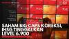 Saham Big Caps Koreksi, IHSG Tinggalkan Level 6.900. (Sumber : IDXChannel)