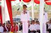 Kepala Otorita Bambang Susantono Pimpin Upacara HUT RI ke-78 di IKN. (Foto: MNC Media)