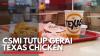 CSMI Tutup Gerai Texas Chicken. (Sumber : IDXChannel)