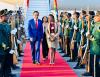Jokowi Tiba di Johannesburg Afrika Selatan, Disambut Tarian Zulu. (Foto: Dok. Biro Pers Setpres)