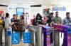 Empat Hari Beroperasi, Jumlah Penumpang LRT Jabodebek Hampir Tembus 100 Ribu. (Foto: MNC Media)