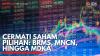 Cermati Saham Pilihan: BRMS, MNCN, Hingga MDKA. (Sumber : IDXChannel)