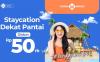 Staycation hemat di hotel dekat pantai. Pesan sekarang di Mister Aladin (Mister Aladin)