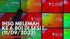 IHSG Melemah ke 6.801 di Sesi I (11/09/2023),(Sumber: IDX CHANNEL)
