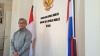 Duta Besar Indonesia untuk Belanda, Mayerfas, usai melakukan sesi interview dengan IDX Channel. Foto: IDX Channel/Delvi Sinambela.