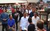 Jokowi Tinjau Harga Pangan di Pasar Jatinegara. Foto: MPI