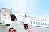 Tiba di Samarinda, Jokowi Langsung Cek Harga Bapok di Pasar Merdeka. (Foto Setpres)
